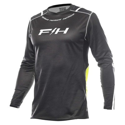 Fasthouse Elrod Nitro LS MX Jersey Black Neon