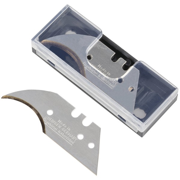 Wolfcraft Profi-Halbmondsichelklingen Ersatzmesser Ersatzklingen Sichelklingen-image