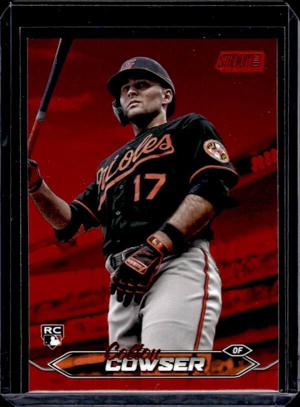 2024 Topps Stadium Club Baseball Colton Cowser Red Parallel RC | eBay