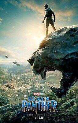 Black Panther 11/" x 17/" - B2G1F T2 Movie Collector/'s Poster Print