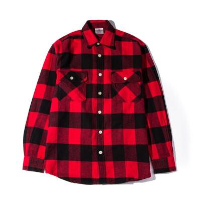 Anti Social Social Club No Expectations Flannel Red Size S M L XL