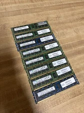 Lot Of 8 Samsung SKHynix 8GB 2Rx4 PC3L-10600R Server MEMORY RAM *ASSORTED*
