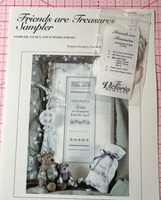 the victoria sampler friends are treasures with accessory pack rare