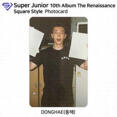 Super Junior SJ 10th Album The Renaissance Official Photocard KPOP