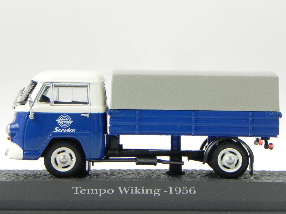 Tempo Wiking Pick-Up 1956 coche modelo fundido a presión Atlas 1/43 Foto 2 de 4