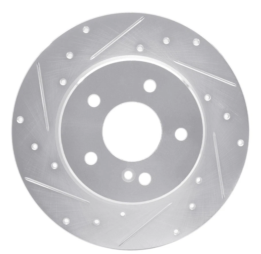 DFC Rear Brake Rotor Set of 2 with Pads for 2006-2007 Mercedes C350 & C280 - Image 2 of 4