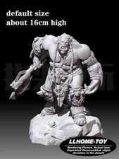 Game HOT Durotan leader of Wolf stand strong Resin 3D Print GK Kit Figure DIY