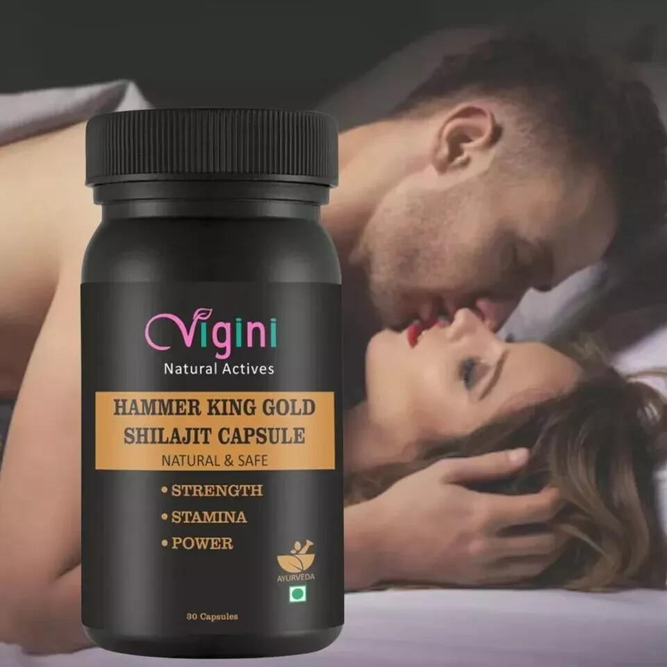 Pure Shilajit 30 Capsules for Men's Vigor & Vitality Boost