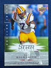 2008 UPPER DECK FIRST EDITION #201 ALI HIGHSMITH (ARIZONA CARDINALS)