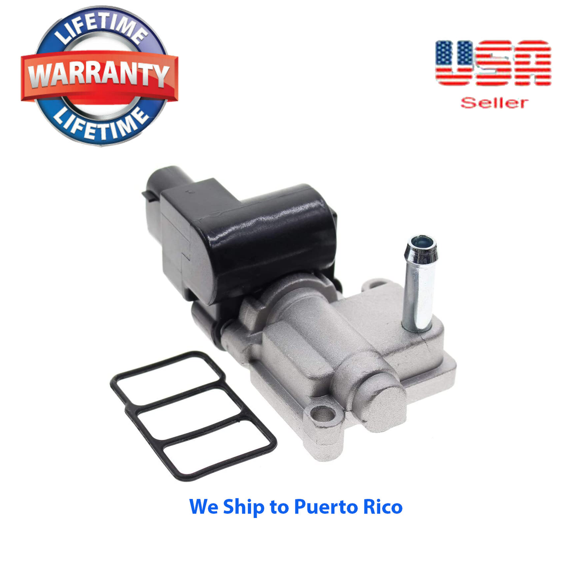 Válvula De Control De Aire De Ralentí Para Acura RSX Type-S (2002-2006) 2.0L - Incluye Junta - Ref. 16022PRBA02