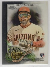 2022 Topps Allen and Ginter Chrome #47 Yonny Hernandez Rookie Card. rookie card picture