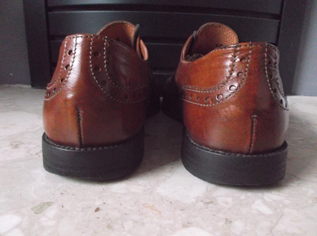 Russell & Bromley Jeeves Ladies Tan Leather Oxford Brogues  display picture 2