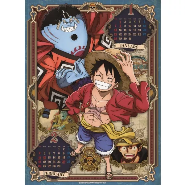 Calendário 2024 One Piece Anime