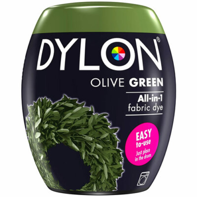 Dylon Machine Dye Eco Reactive Low Impact Pods - Olive Green