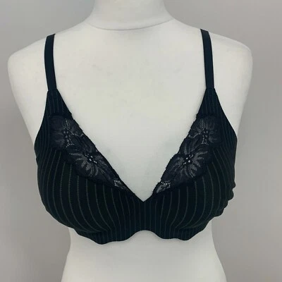 PLAYTEX MAGIC FEELING CINECITTA NO PADDED BRA BLACK(P2) - Image 1 of 3