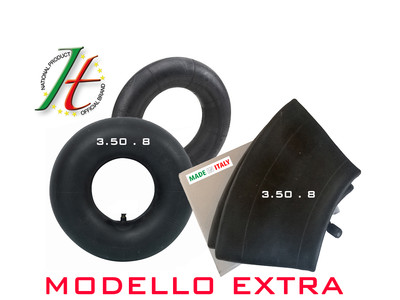 Linea Verde Pompei | Prodotto: 9851 - Camera D'aria Per Ruota CARRIOLA IN BUTILE PROFESSIONALE Modello Vespa 3.50 - 8 - Per Ruota Carriole Da 8" - (Ricambi - Ricambi Per Carriole - Foto 2