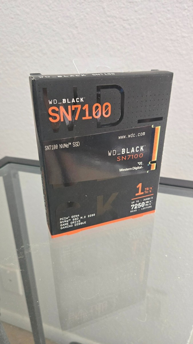 【M.2 SSD】1TB WD BLACK SN7100 Amazon.com: WD_BLACK 1TB SN770 NVMe Internal Gaming SSD