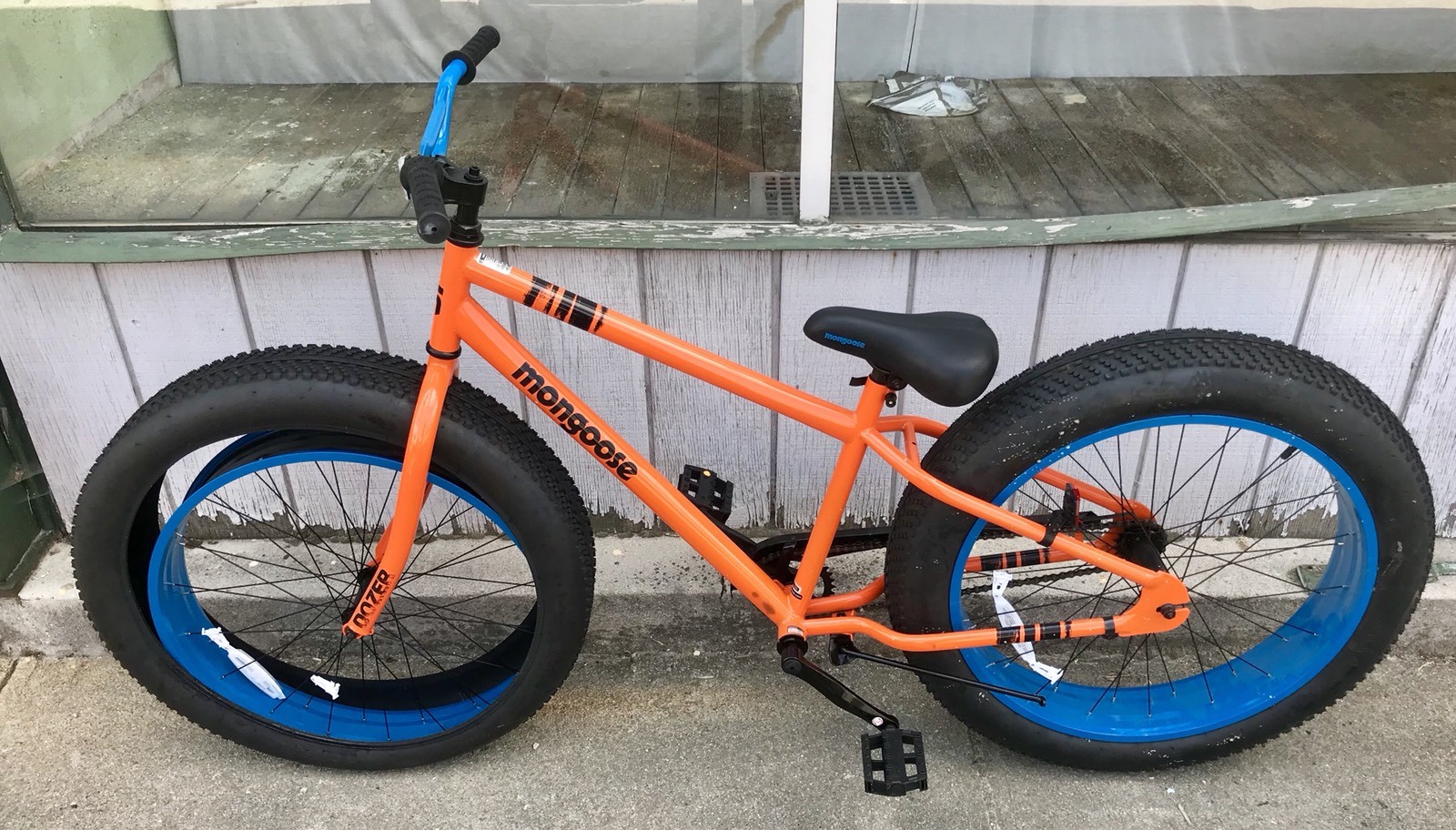 mongoose dozer fat tire bike