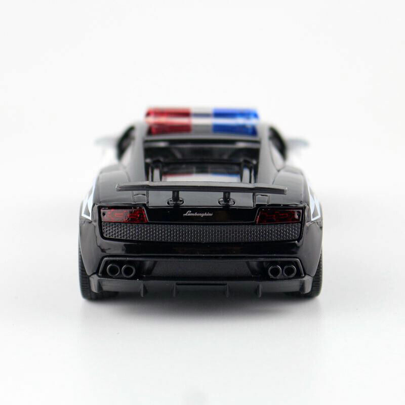 1:36 Lamborghini Gallardo LP 570-4 Polizei Die Cast Modellauto Auto Spielzeug