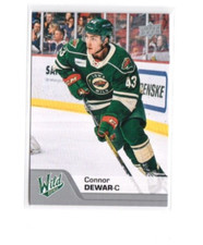 2020-21 Upper Deck AHL Base Card # 118 Connor Dewar Iowa Wild