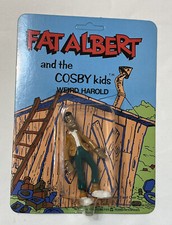 Vintage Fat Albert Cosby Kid Weird Harold PVC Figure MOC Tedro 1982 Unopened