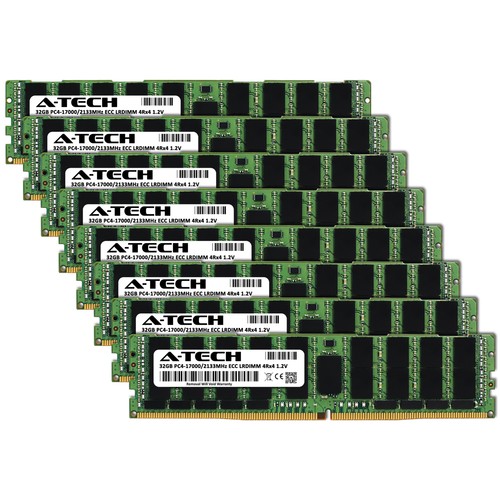 256GB 8x 32GB PC4-2133 LRDIMM Supermicro H11DSi-NT Memory RAM - Picture 2 of 5
