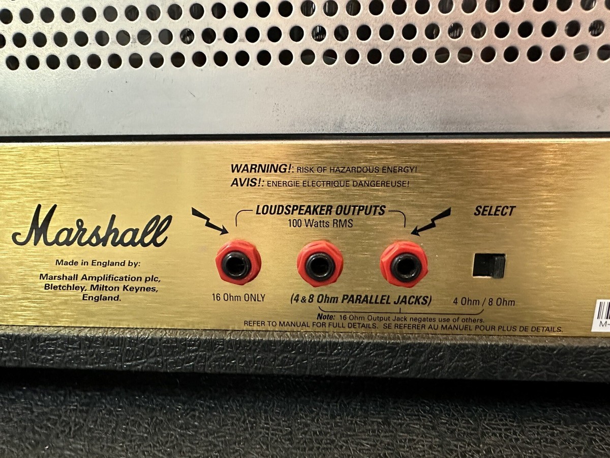 Marshall JCM 2000 dual super lead With 960B 4x12 Cabinet. Very