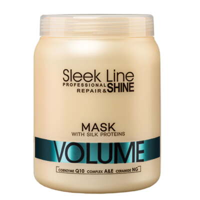 5904277710851 Stapiz Sleek Line Repair Volume Mask maska do włosów z jedwabiem z