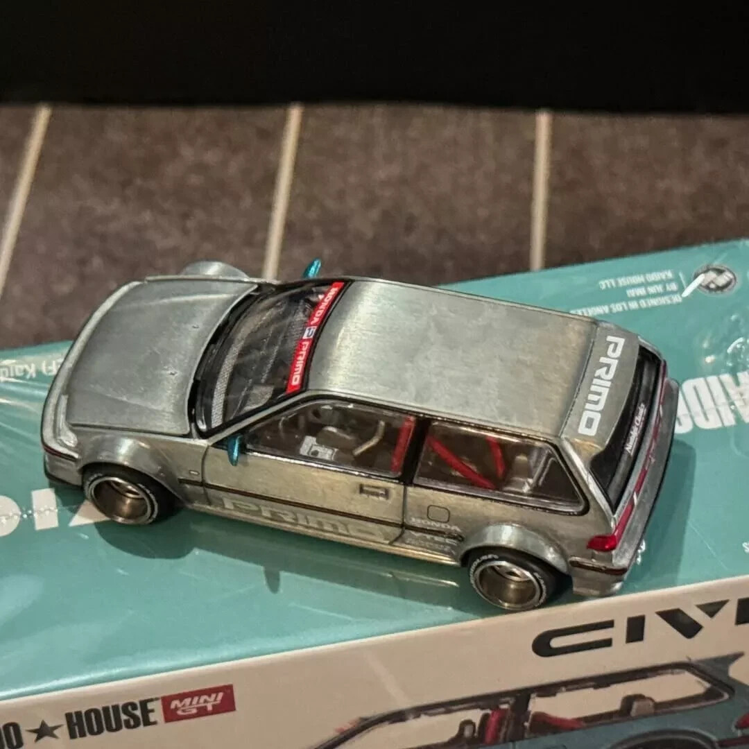 RAW CHASE Car - Kaido House x Mini GT - Honda Civic EF Kaido