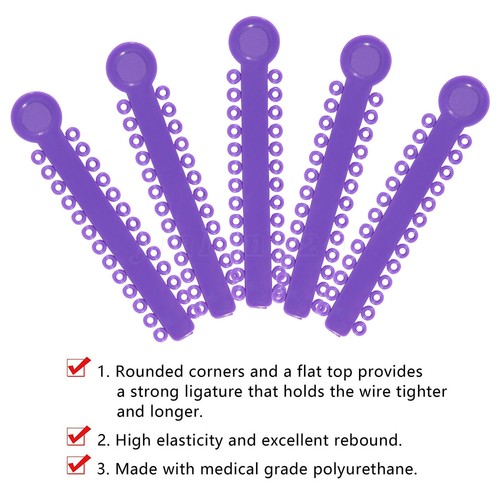 10 packs Arcos de Dental Ortodoncia Redondos Niti Arco de Alambre Su Arch Wire - Picture 239 of 482