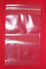 4 Mil Clear Resealable Reclosable Plastic Bags 5" x 8" - 100 Pack