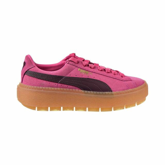 puma trace platform pink