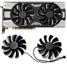 GPU Cooling Fan Replacement for EVGA GTX1070 1070TI 1080 GAMING ICX PLD10015B12H