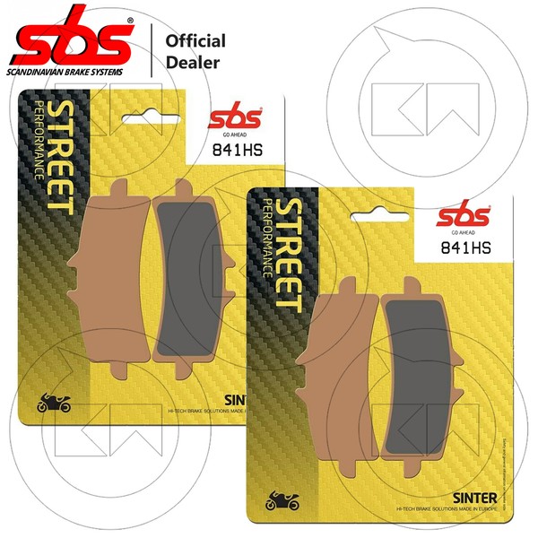 BremsbelÄGe Vorne SBS 841HS Sinter Set X4 Ducati Panigale V4 1100 2019-image
