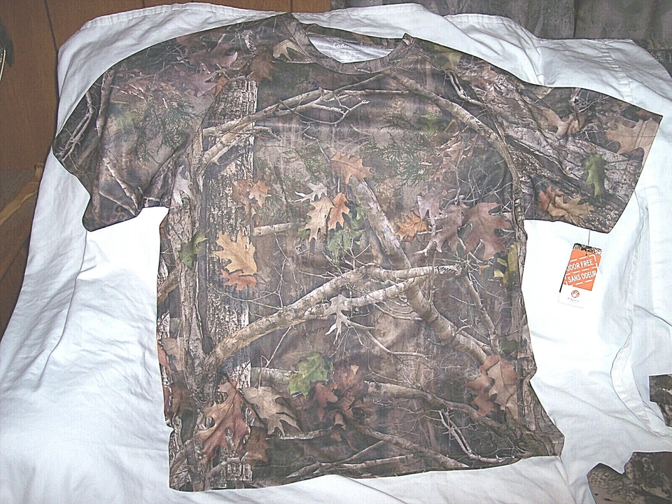 Performance Shirt Large Camo Hunting Shirt Odor Free T Shirt Kanati Camo Shirt L - Image 2 of 4
