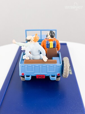 ATLAS 1/43 &EN Voiture Tintin" La Voiture Bordure De L'affaire