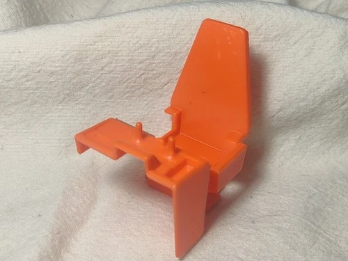 Vintage 1987 GI Joe Coastal Defender CONTROL SEAT chair vehicle part piece arah