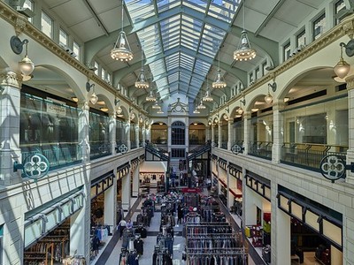 Milwaukee Wisconsin Shops of Grand Avenue Atrium 2016 Shopping Plaza Interior