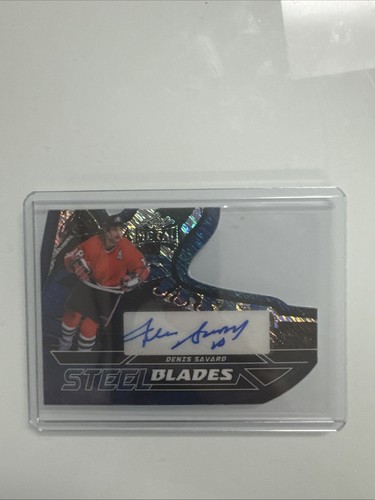 2025 Leaf Denis Savard Auto Autograph Blackhawks Canadiens /8