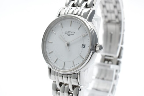 [ Near MINT ] LONGINES L4.220.4 Silver White Dial Date Quartz Ladies Watch JAPAN - Picture 2 of 17