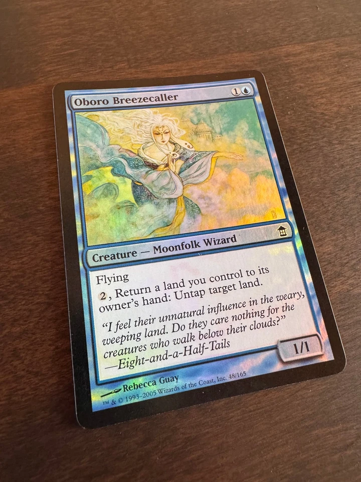 Oboro Breezecaller - Foil LP Saviors of Kamigawa MTG - Image 4 of 4