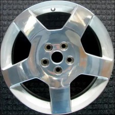 Chevrolet Cobalt 17 Inch Polished Oem Wheel Rim 2005 To 2010