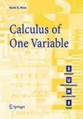 K. E. Hirst | Calculus of One Variable | Taschenbuch | Englisch (2005) | xii