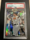 AARON JUDGE 2020 TOPPS CHROME #50 PRISM REFRACTOR  PSA 10 GEM MINT