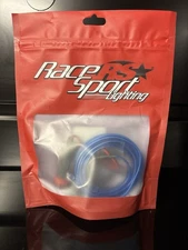 Race Sport Lighting Flexible Neon LED Strip 3M Blue Car Interior Accent Light