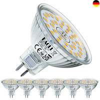 GU5.3 Led 4000K 6W Ersetzt 50W Halogen MR16 GlüHbirne 6Er-Pack Neutralweiß 595Lm