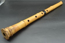 Japanese antique Vintage Shakuhachi Flute Instrument length 67.0cm Bamboo Japan