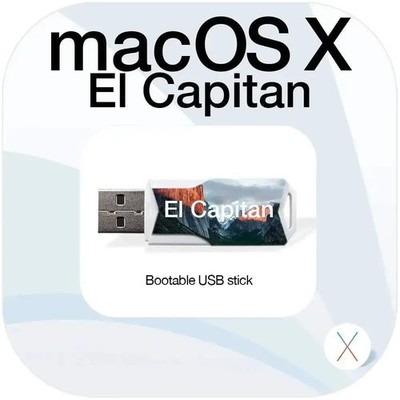 MacOS El Capitan 10.11 USB Stick Bootfähig Mac OS Installer Bootstick MacBook