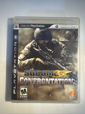 Socom Confrontation - Sony Playstation 3 PS3 US Navy Seals Game 