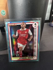 2022-23 Merlin UEFA Club Competitions #16 Gabriel Jesus Aqua Prism Arsenal